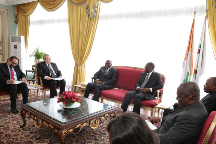 Le Chef de l’Etat a échangé avec une délégation du Fonds Monétaire International.