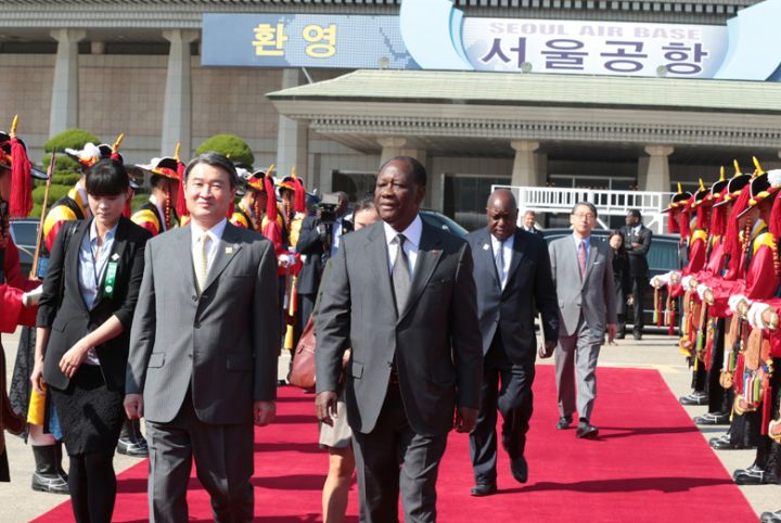Le Président Alassane Ouattara a achevé sa visite officielle en Corée du Sud