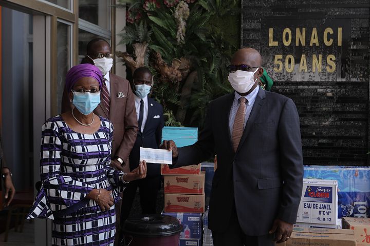 Solidarité face au Covid-19 : La LONACI apporte une aide de 10 millions aux populations vulnérables