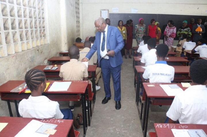 BEPC 2018: Visite d’une délégation ministérielle dans des centres d’Abidjan