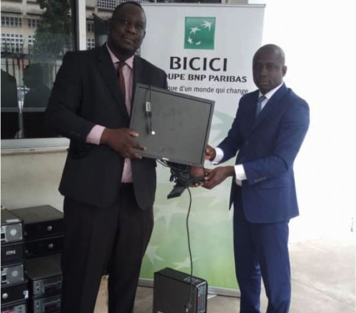 Action sociale et citoyenne : La BICICI offre du matériel informatique à la fonction publique