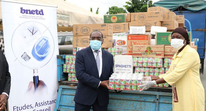 Lutte contre le Covid-19 : le BNETD apporte son soutien aux populations les plus vulnérables