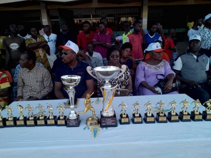Jeunesse de Belleville vainqueur de la coupe Henri Konan Bédié d’un tournoi de maracana à Dimbokro