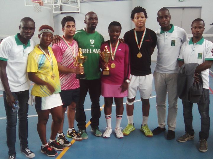 Coupe nationale de Badminton 2015 : Chandresh Kolleri et Shella N’guessan vainqueurs de l’édition