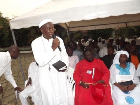 CDVR/ le Président Banny a reçu les différents groupes Chrétiens