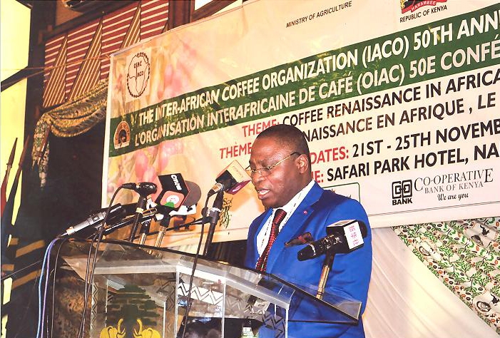 50/51ème Assemblée Générale Annuelle de l`Organisation Inter-Africaine du Café (OIAC) à Nairobi (Kenya) : le Discours du Ministre ivoirien du Commerce, M. Dagobert Banzio
