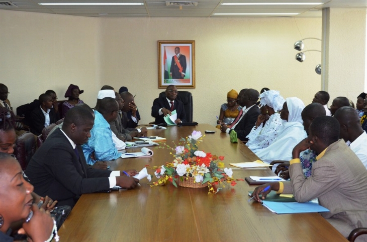 Activités du ministère du Commerce: Le Ministre Banzio rencontre les fédérations de consommateurs