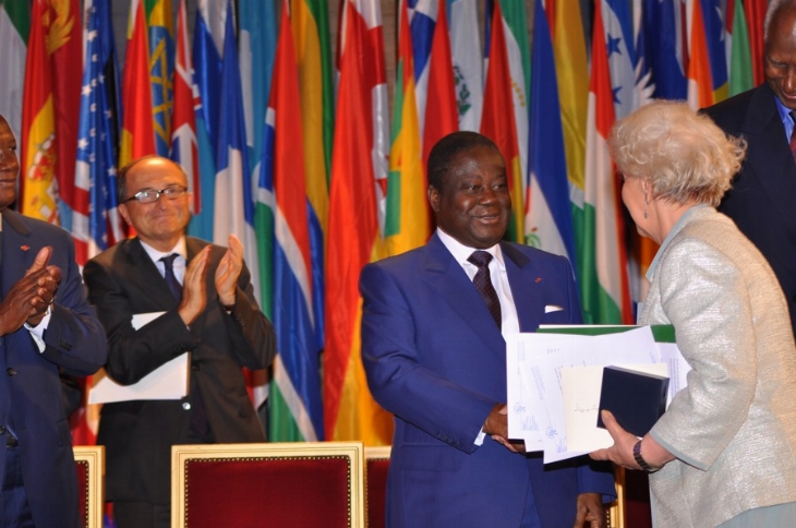 Le président Henri Konan Bédié demande le soutien de la communauté internationale en faveur de la Côte d’Ivoire