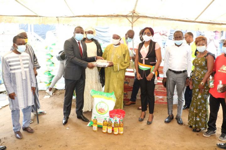 Lutte contre la Covid-19 : les populations du quartier «Carrière 2» de Bingerville soulagées