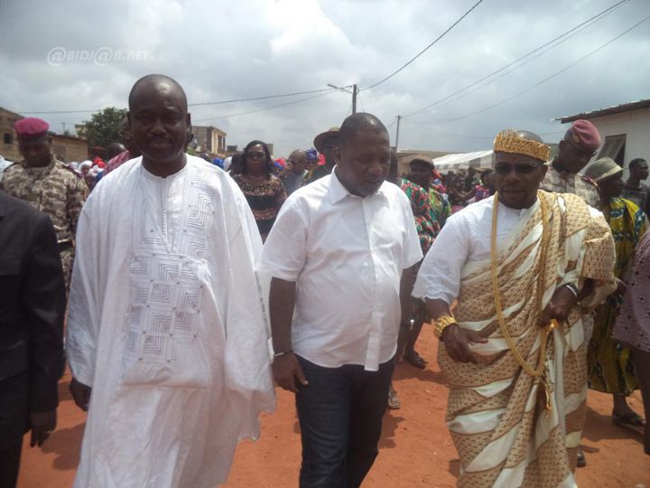 Bingerville/ fête de génération à Adjamé-Bingerville: Le ministre Konaté Sidiki et Coulibaly Dramane, cadre du RHDP ancrés dans la tradition Atchan