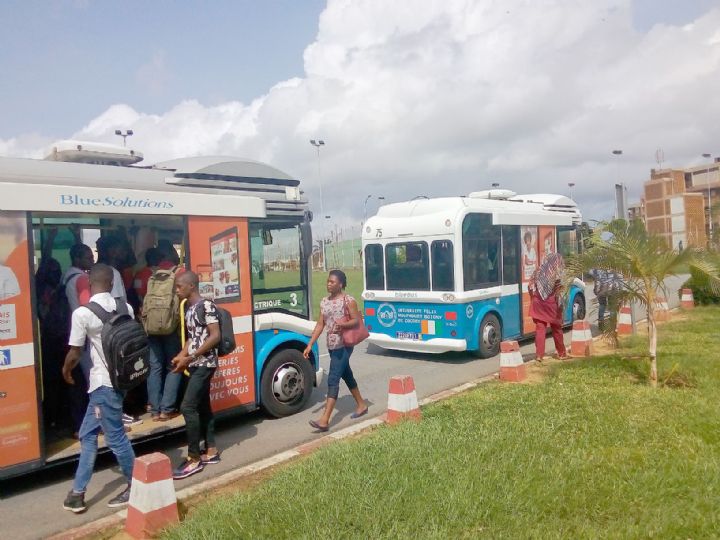 Bluebus: Plus de 6 000 000 étudiants transportés en 5 ans sur le campus de l’Université de Cocody