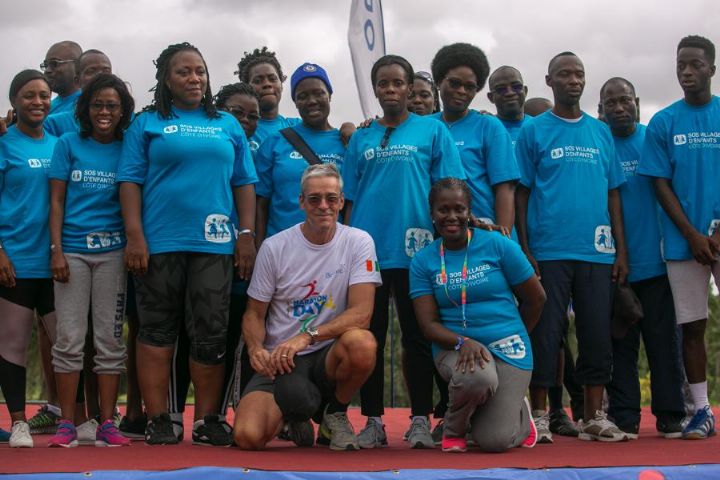 Bolloré Transport & Logistics en Côte d’Ivoire participe à la 4e édition du marathon day en faveur de l’association sos villages d’enfants