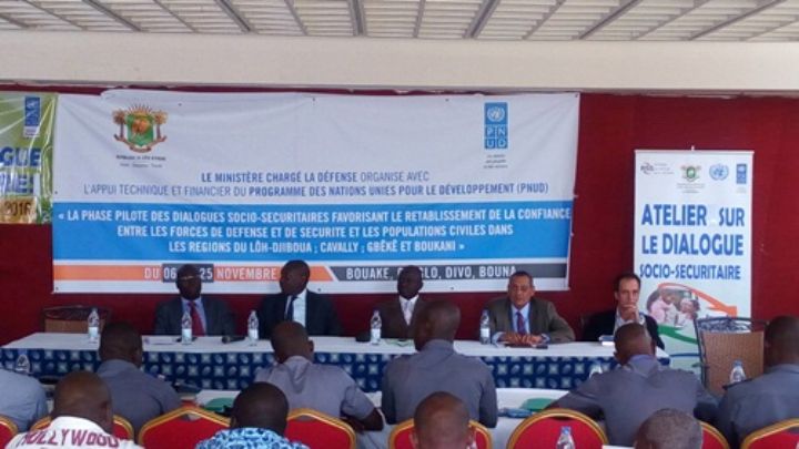 Bouaké / Les forces de sécurité et des leaders communautaires instruits au B.a.ba du dialogue sécuritaire