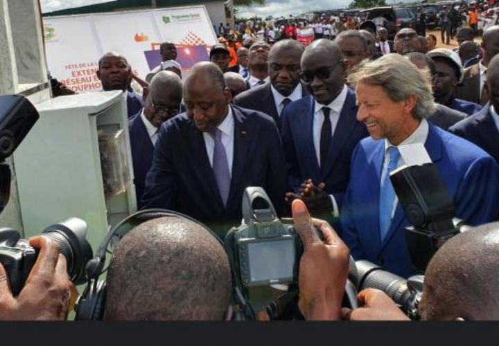 Bouaké: Le quartier Houphouetville connectée au réseau électrique