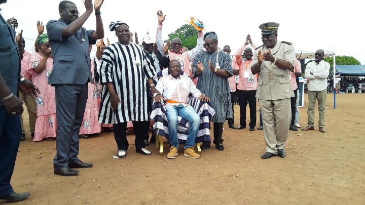 Investiture du maire de Bouna : Kobenan Ajoumani et Siandou Fofana émissaires du Premier ministre