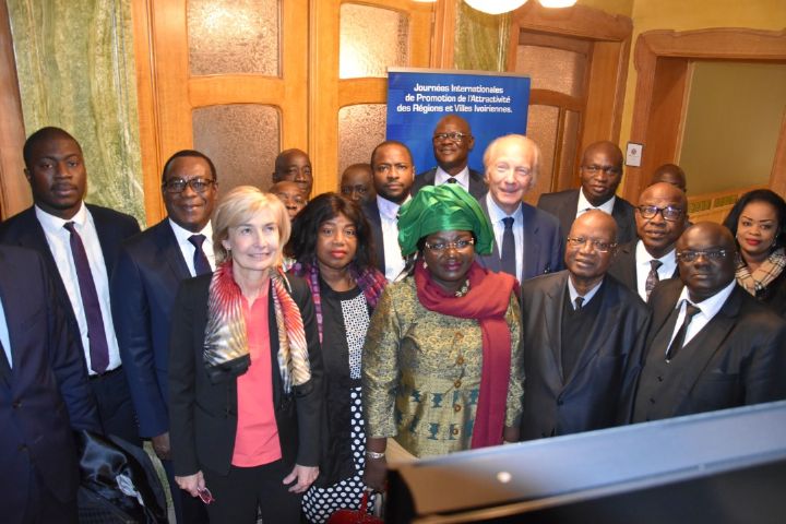 Bruxelles : les élus des régions et districts de Côte d’Ivoire aux journées Internationales de promotions de l’attractivité des régions et villes ivoiriennes