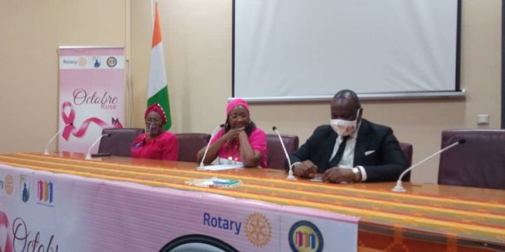 Lutte contre le cancer du sein : Le Rotary club Abidjan Akwaba s’engage / La campagne pour sauver 3.500 femmes lancée