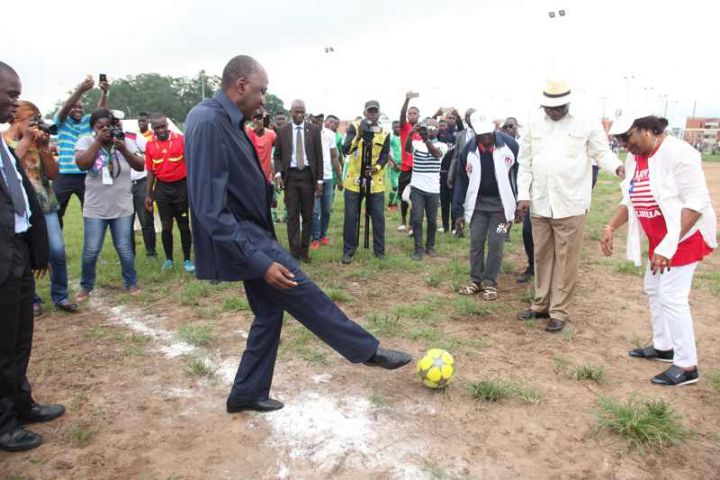 Le Premier Ministre ivoirien Amadou Gon Coulibaly a donné le coup d’envoi de la finale du tournoi de la CEDEAO.