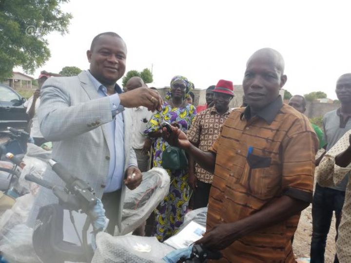 Bouna/Pour le triomphe des actions du Rhdp dans le Boukani: Noufé Michel et Ouattara Bourahima sensibilisent les populations