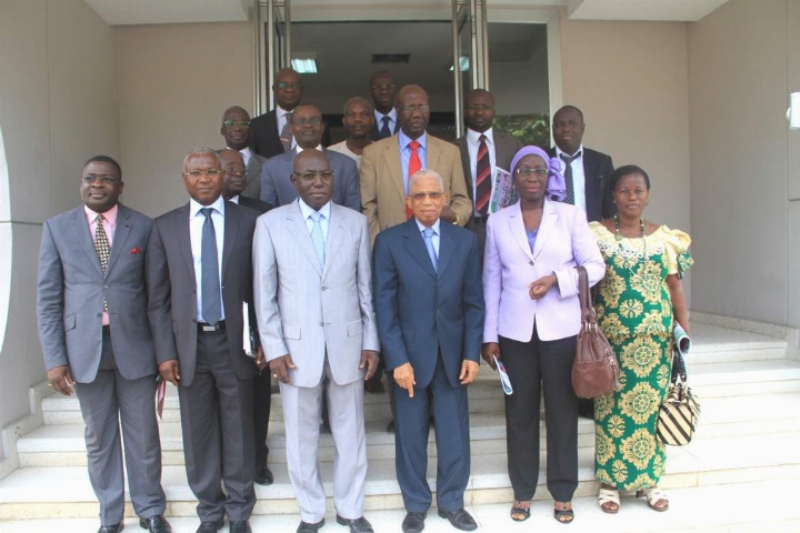 Le bureau exécutif du PIT au  Conseil économique et social