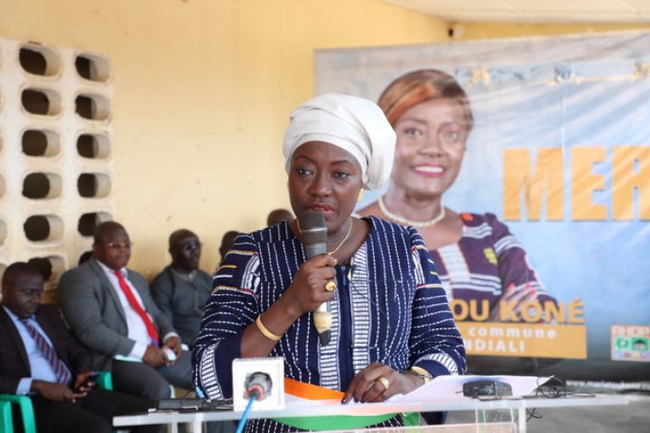 Boundiali : Mariatou Koné annonce la connexion de Nondara au réseau électrique