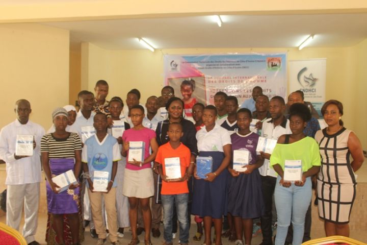 Commémoration de la Journée des Droits de l’homme: La CNDHCI  met les clubs EDHC de Yopougon en mission