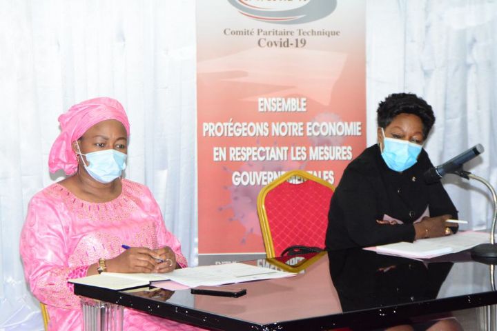 Le Comité paritaire technique (CPT/Covid-19) échange avec le secteur privé