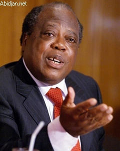 Venu confier la campagne dans l`Ouest montagneux au président Houphouët / Le Premier ministre Charles Konan Banny : “Le Pdci va remporter les élections pour permettre aux enfants de Côte d`Ivoire de se retrouver…”