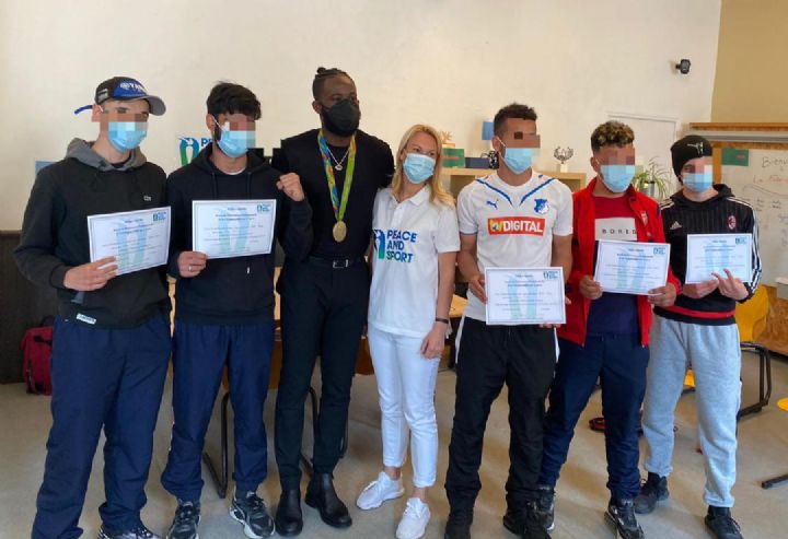 France : Cissé Cheick en ambassadeur auprès de la jeunesse française pour promouvoir les valeurs positives du Sport