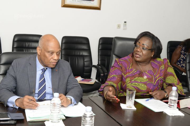 Application de la mesure d’interdiction des sachets plastiques: Anne Ouloto et Jean Claude Brou réactivent le Comité interministériel