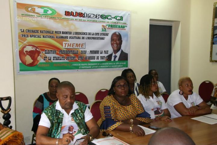 Présidentielle 2020 : des leaders de la Société Civile annoncent une croisade pour la paix à travers le pays