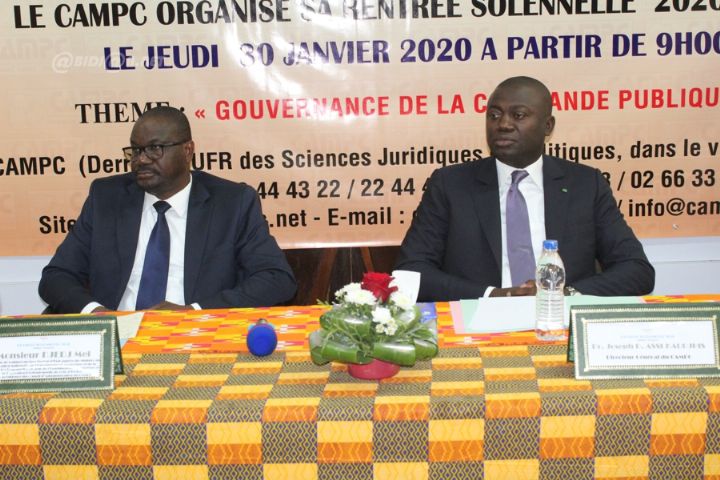 UEMOA : ’’La gouvernance des marchés publics’’ en Afrique au centre d’une conférence publique
