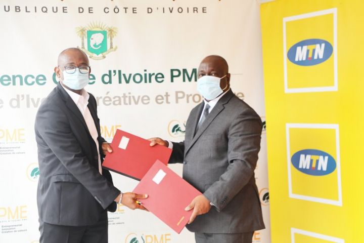 L’Agence Côte d’Ivoire PME et MTN Côte d’Ivoire mutualisent leurs expertises en faveur des PME ivoiriennes