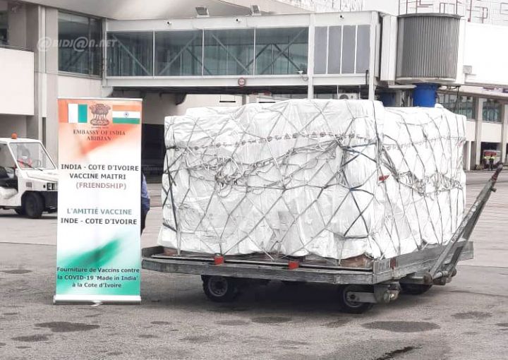 La Côte d’Ivoire réceptionne 1,1 million de vaccins anti-Covid des Etats-Unis