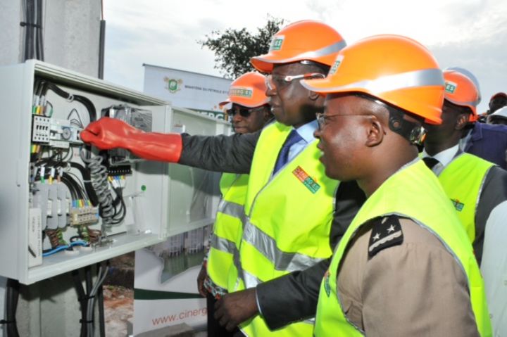 Visite d’Etat : 135 villages électrifiés dans le Denguelé