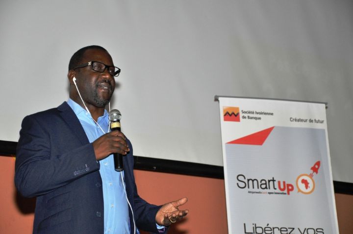 Lancement 1er Hackathon International Smart Up:  le discours du Directeur Général SIB