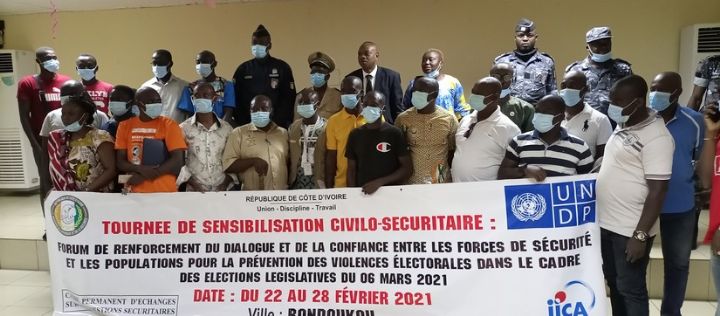 Une campagne de sensibilisation à Bondoukou pour renforcer la confiance entre les FDS et la population