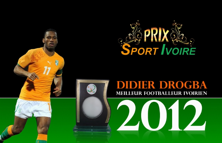Prix sport-ivoire : Drogba a reçu son trophée