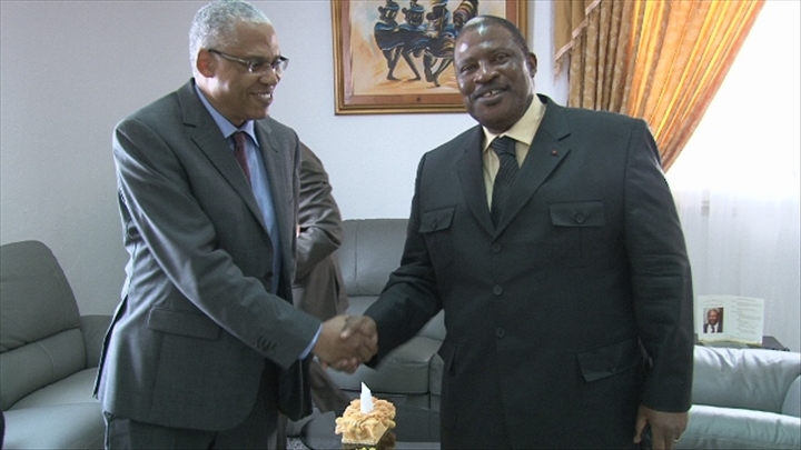 Le Ministre des Eaux et forêts reçoit le représentant résident de la FAO