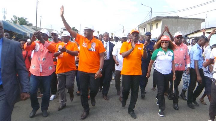 Attécoubé / Meeting de la jeunesse: Sidi Touré et Danho Paulin mettent les jeunes en mission