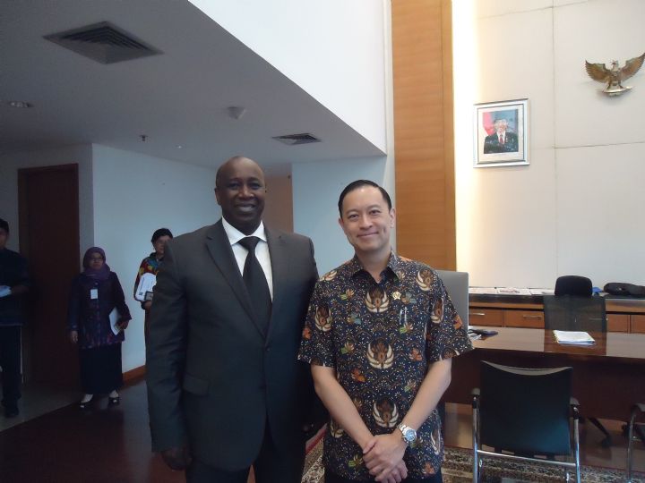 Le porte parole du collège des pays producteurs de  l’ICCO en Indonésie