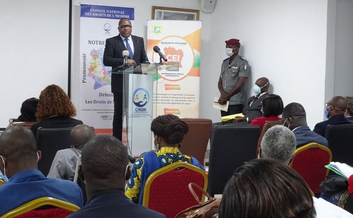 Processus électoraux 2020-2021: Le CNDH lance officiellement  un observatoire du respect des Droits de l’homme