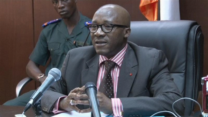 Sur le plateau du « 20heures » de RTI1: Gnénéma Mamadou Coulibaly (ministre de la Justice et des Libertés publiques)