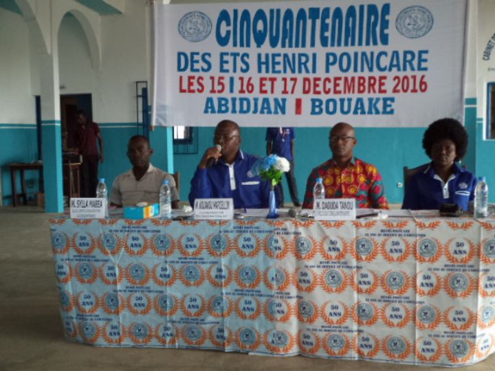 Lancement à Bouaké des activités marquant les 50 ans des Etablissements Henri Poincaré