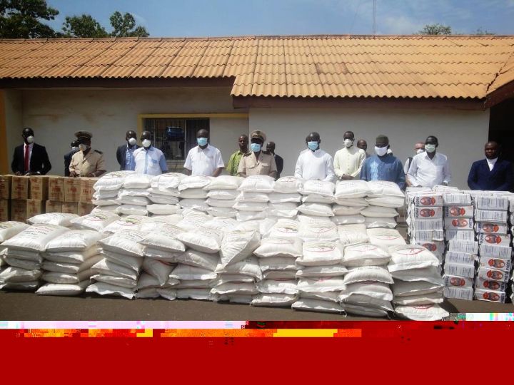 Korhogo Lutte contre le COVID-19 : l’archidiocèse reçoit un don du Premier Ministre Amadou Gon Coulibaly