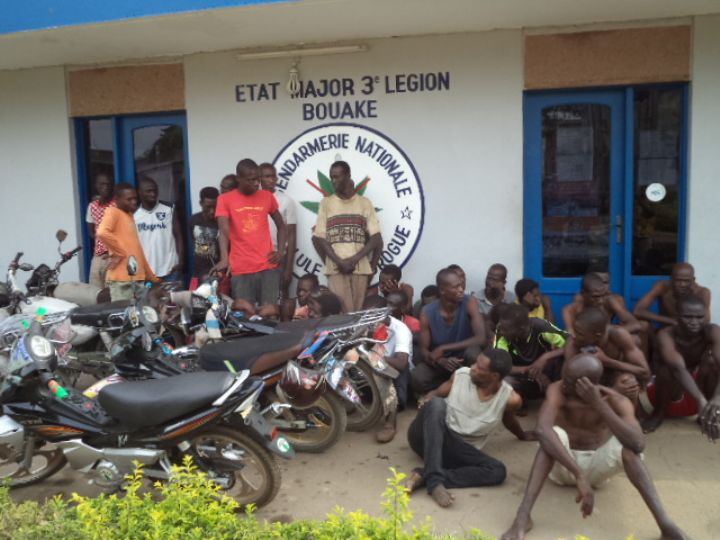 Drogue: au moins 28 personnes dont 4 militaires arrêtées par la gendarmerie à Bouaké