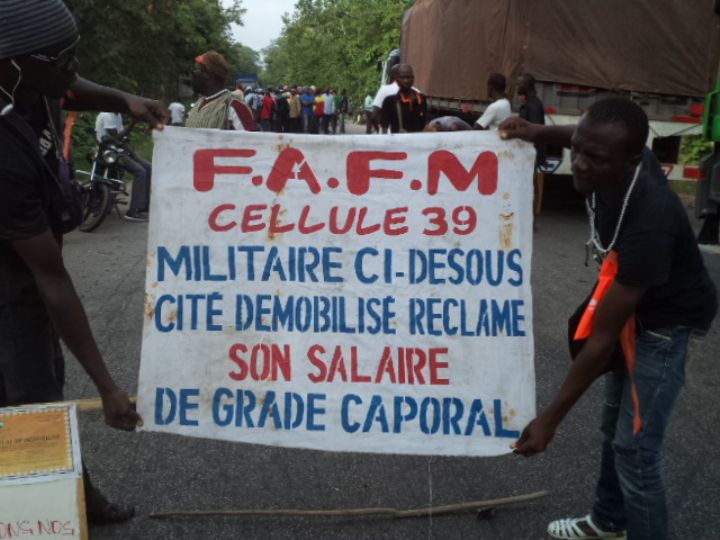 Bouaké : les ex-combattants déposent 6 points de revendications sur la table du préfet