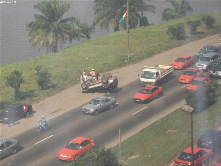 Axe Abidjan Grand-Bassam,La circulation fortement perturbée, hier