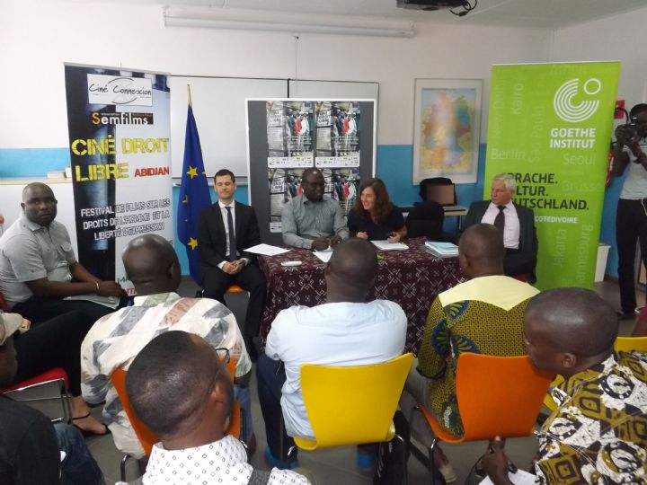 Ciné Droit Libre 2015:Transformer Abidjan en une capitale du cinéma militant, pour des élections apaisées