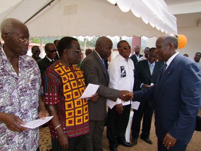 Daniel Kablan Duncan à Ayamé : «  frères et sœurs  exilés, le pays vous appelle»